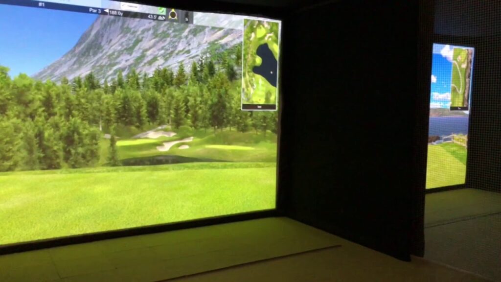 Knightsbridge Golf School indoor training equipments